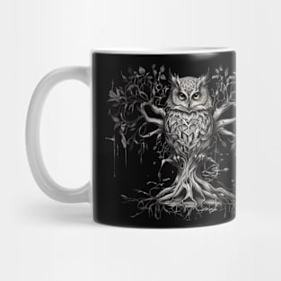 Black Owl Mug